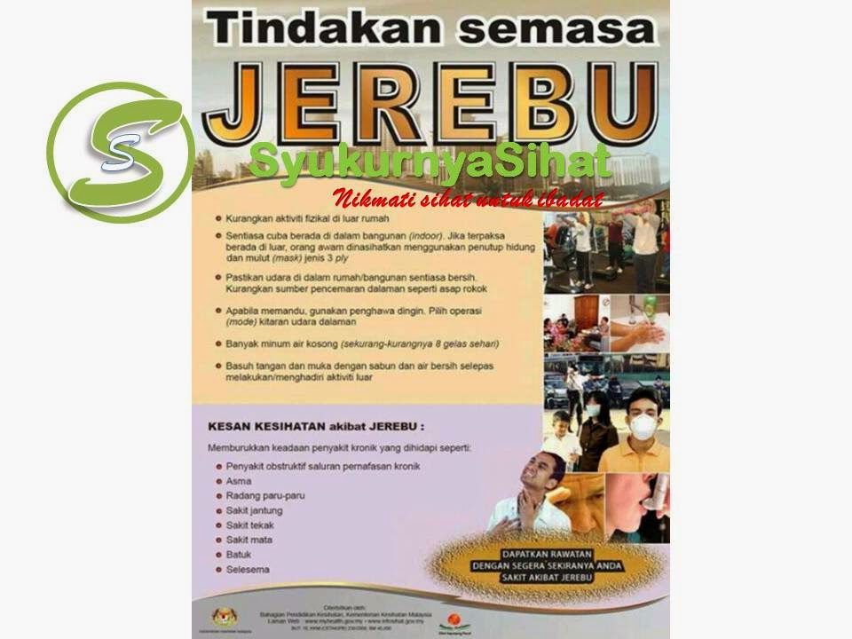 5 Tip Hadapi Jerebu & Cuaca Panas