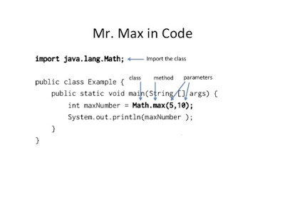 Finding maximum and minimum in Java with example