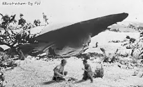 Roswell Saucer Crash with Dead Alien