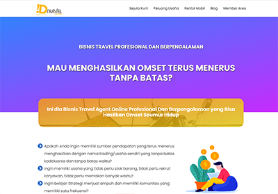 blogspot landing page