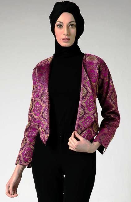  40 model  baju batik remaja  putri  muslim lengan panjang 