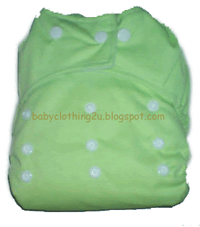 Green Cloth Diaper