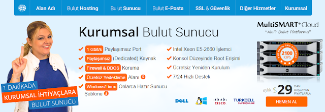 Kurumsal sunucu - en ucuz fiyatlar