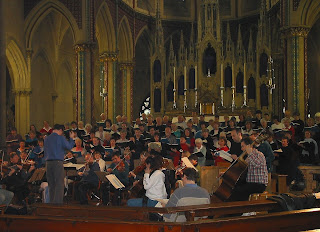 St George's Singers rehearsing