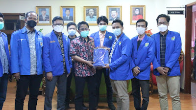 DPD (KNPI) kota Tangerang audensi dengan (DPRD ) untuk meningkatkan kerjasama yang Baik