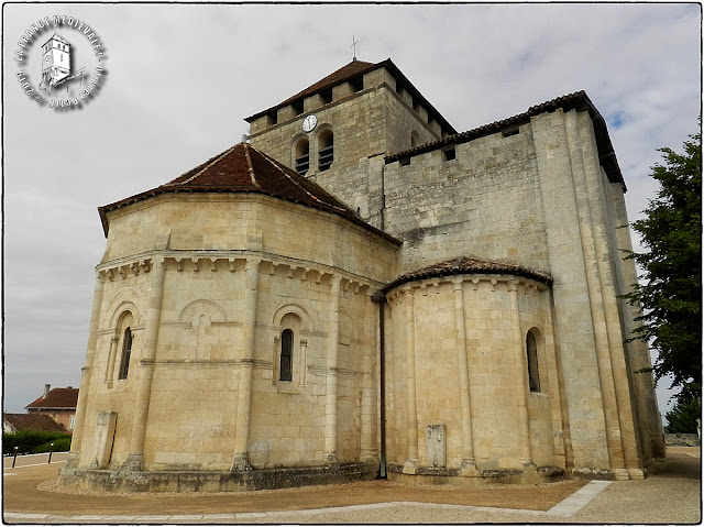 MONTAGNE (33) - Eglise romane Saint-Martin (Extérieur)