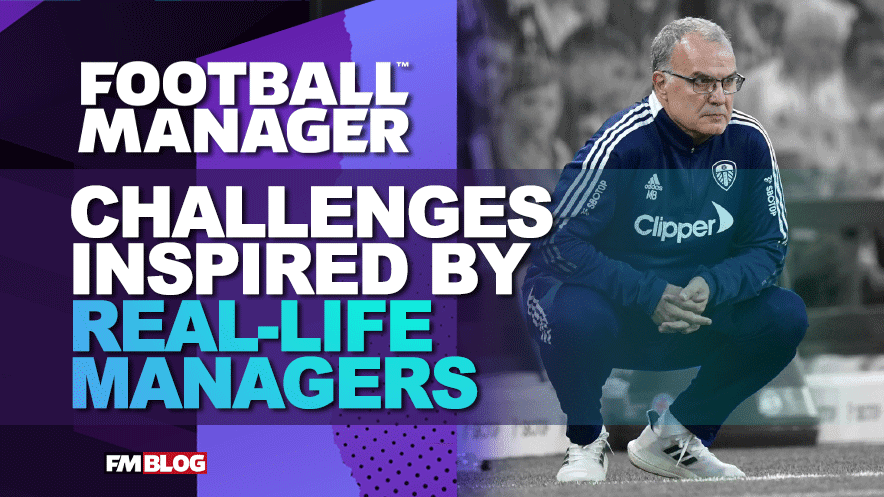 Football Manager Challenges Inspired by Real-Life Managers