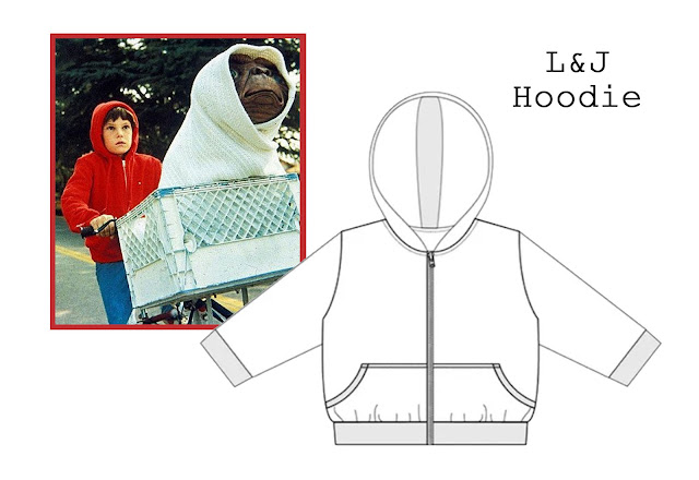 ET costume with L&J Hoodie