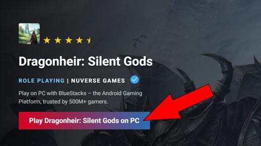 Play Dragonheir Silent Gods with Bluestacks