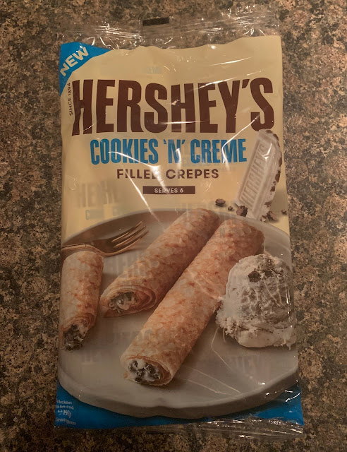 Hershey’s Cookies and Cream Filled Crepes