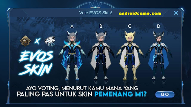 Ikuti Voting Mobile Legends ini “Menurut Kamu Yang Mana Paling Pas Untuk Skin Pemenang MI”