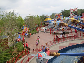 Dumbo Flying Elephants Magic Kingdom