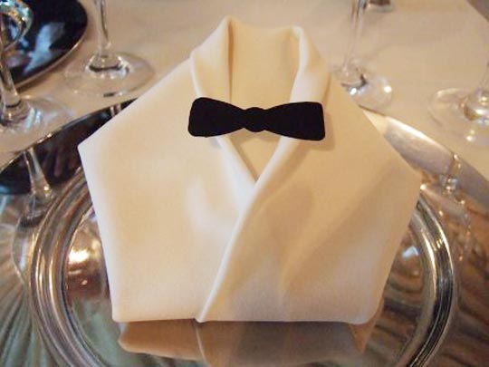 Ever wonder how people created such unique napkin designs for their banquet 