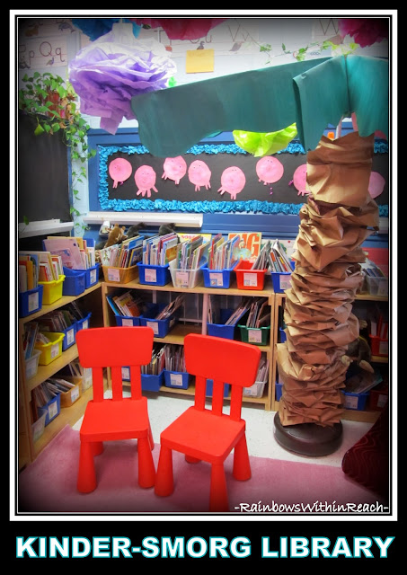 photo of: Kindergarten Classroom Library via RainbowsWithinReach