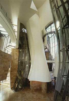 postal, museo, Guggenheim, Bilbao