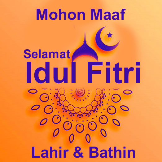 "Selamat Merayakan Hari Raya Idul Fitri"  Ucapan Lebaran 