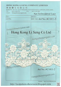 Net Embroidered Lace Trims Manufacturer - Hong Kong Li Seng Co Ltd