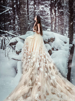 Bridal winter Dress