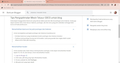 tips cara optimalkan SEO untuk blog