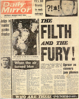 Daily Mirror Sex Pistols 1976 The Filth And The Fury The Best Year Of Our Lives by Phil Andrews