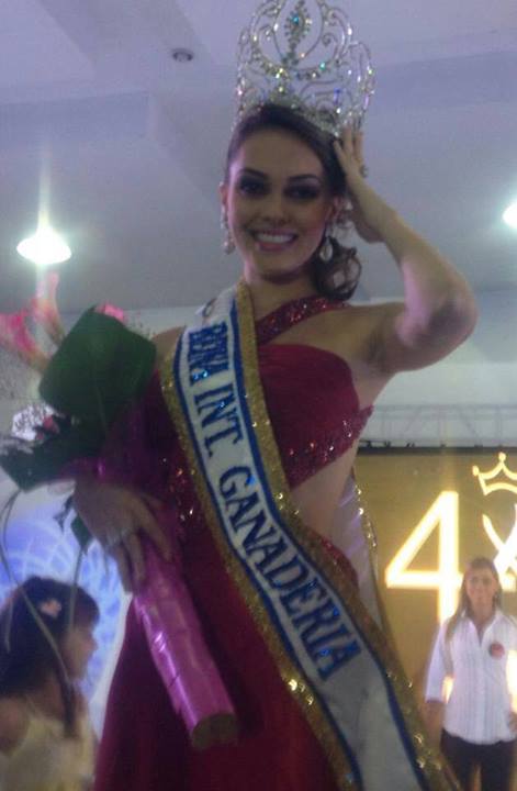 Reina Internacional de la Ganaderia International Queen of Cattle Raising 2013 Brazil Gabrielle Vilela