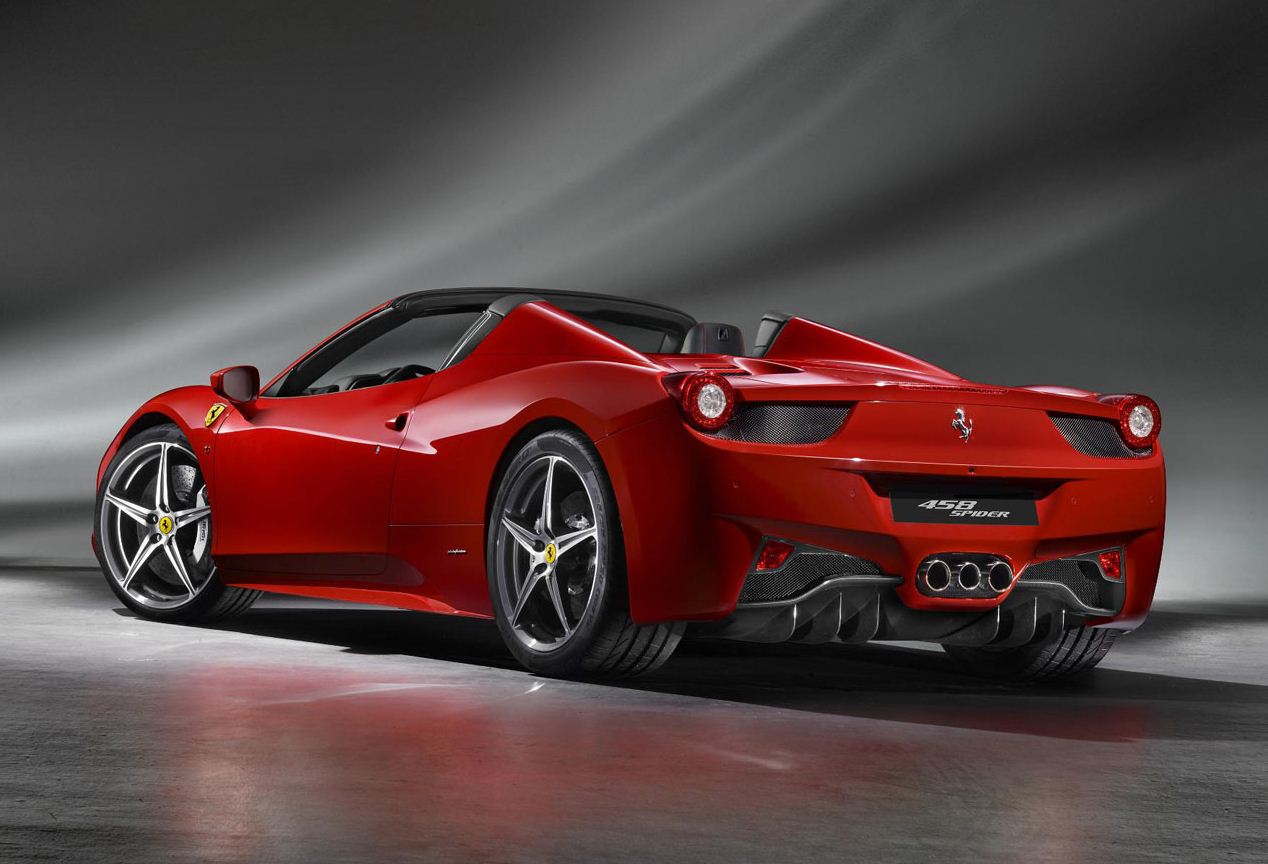 2012 FERRARI 458 SPIDER WALLPAPERS