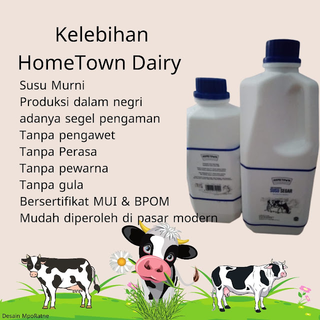 Manfaat susu murni hometown dairy