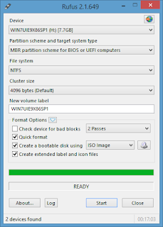 Instalasi Bootable USB Rufus