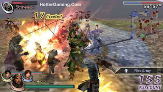 Free Download Warriors Orochi 2 PSP Game Photo