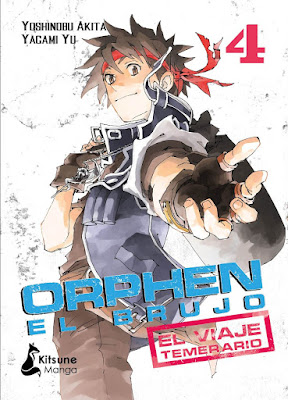Review del manga Orphen el Brujo: El viaje Temerario Vol 3 y 4 de de Yoshinobu Akita y Yagami Yui - Kitsune Manga