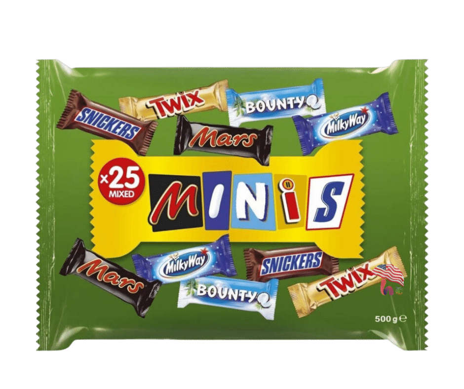 Socola Minis mix 25 gói 500g