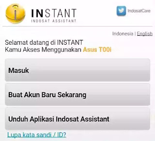 buat akun instant