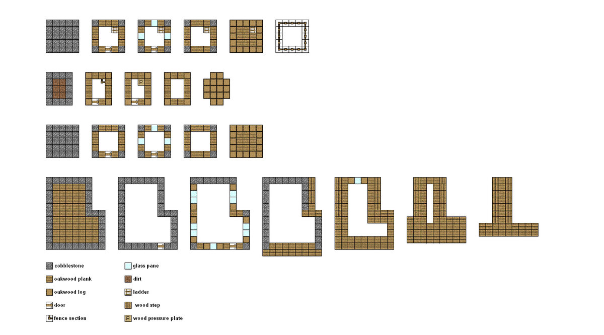 Splash Boom: Minecraft: Planos de casas