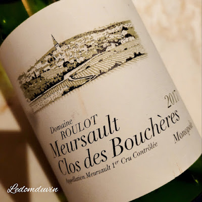 Domaine Roulot Meursault 1er Cru "Clos des Bouchères" Monopole 2017 by @LeDomduVin 2021