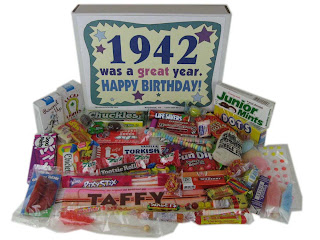 Summer Birthday Party Ideas on Candy Blog  Gift Ideas For The 70th Birthday Party Woodstock Candy