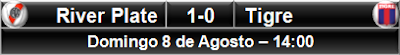 River Plate 1-0 Tigre