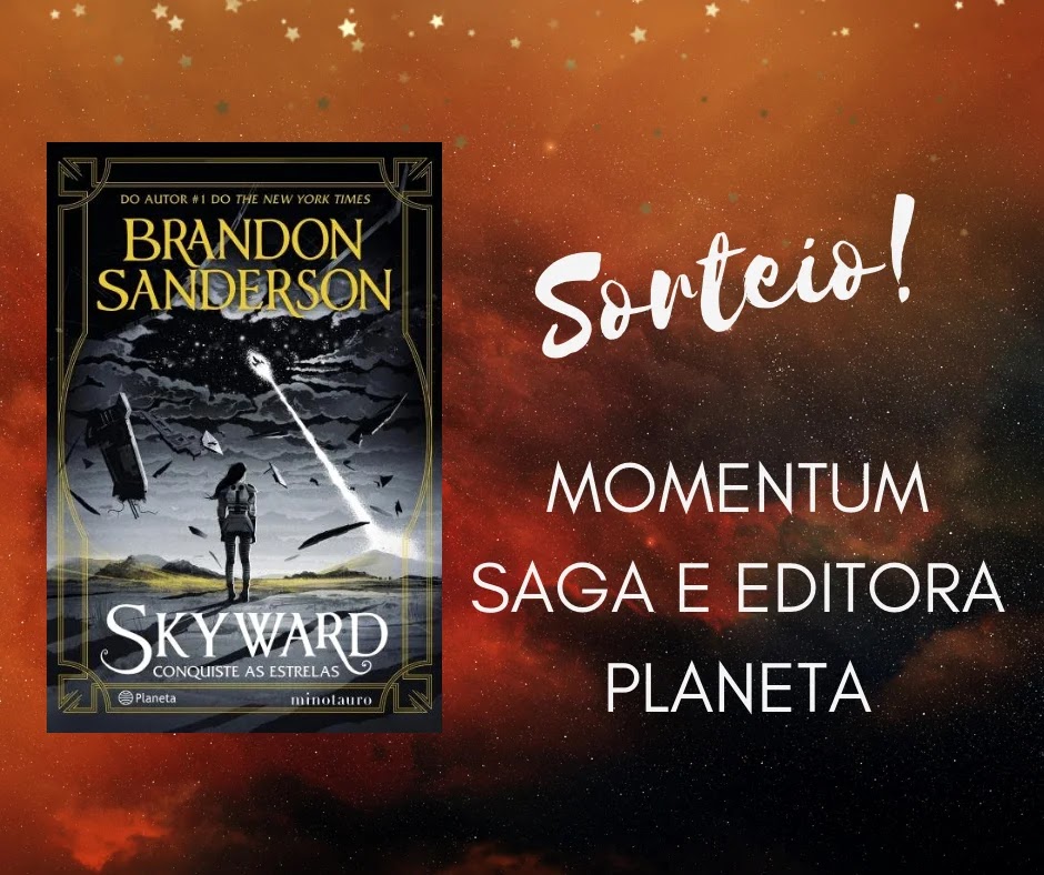 SORTEIO: Momentum Saga e Editora Planeta!