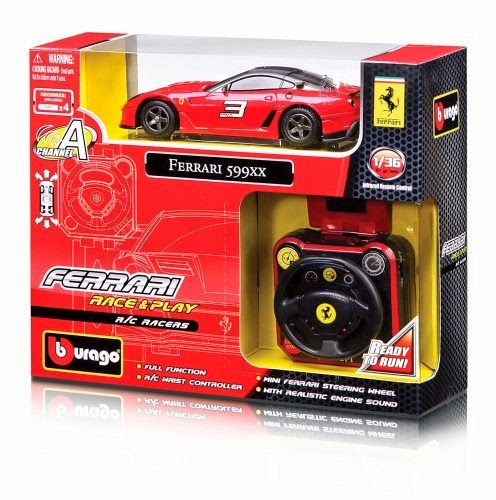 Burago R/C Ferrari 599XX Infrared Remote Control