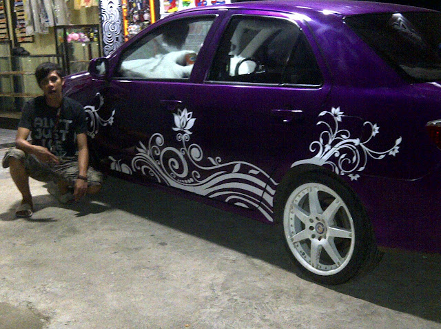 DX TRICK Performance STIKER MOBIL