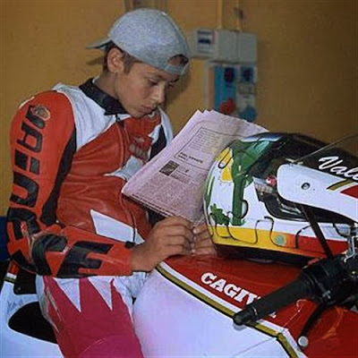 The Cagiva Mito Valentino Rossi  , italian article