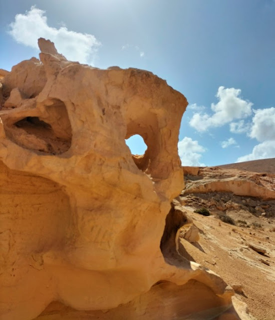 conformazioni rocciose barranco encantados fuerteventura