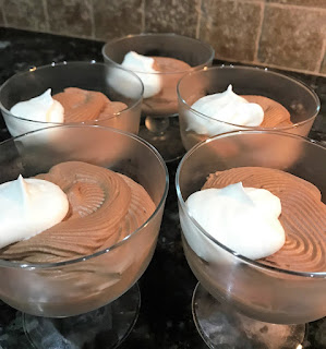 Dark Chocolate Mousse Dessert Cups