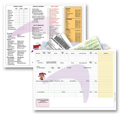 I do keep an Excel spreadsheet template with a generic packing list 