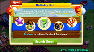 FV2CE Birthday Bash on Facebook