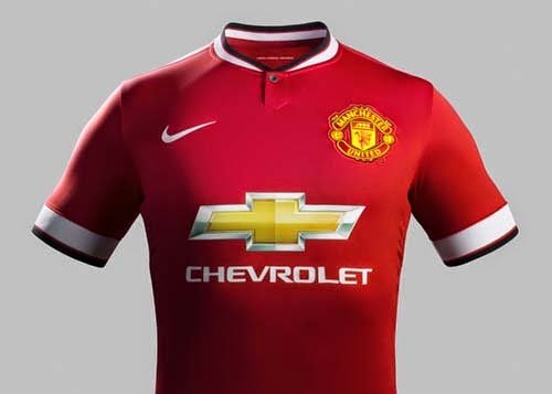 Nike released 2014/15 Manchester United home kit