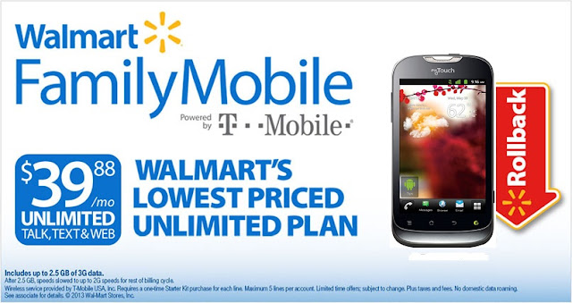 At Walmart to #shop for an inexpensive wireless plan