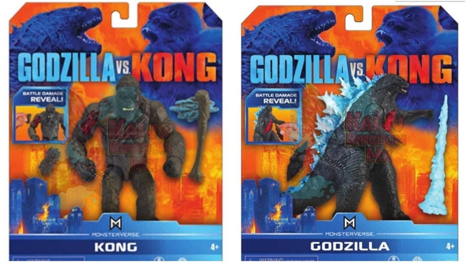 Colecionáveis de "Godzilla vs Kong" revelam um novo titã ...