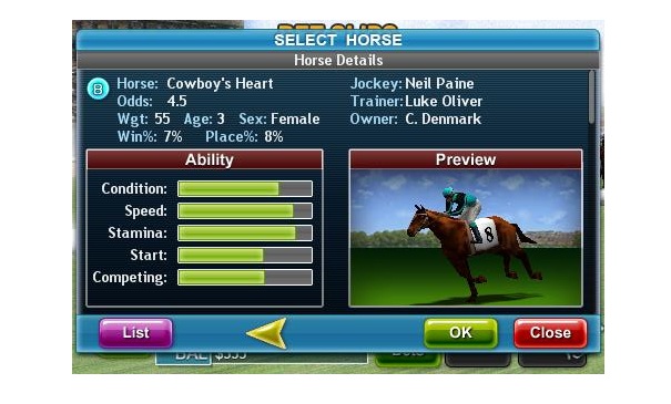 Virtual Horse Racing Games Apk