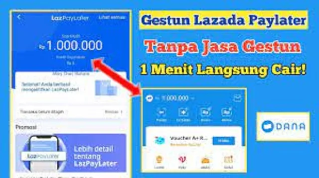 Cara Gestun Lazada Paylater Sendiri