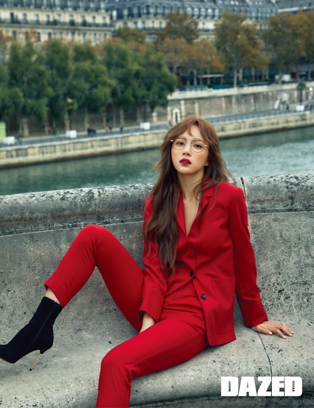 [Photos] EXID’s Hani For Dazed Korea Magazine November 2018 Issue